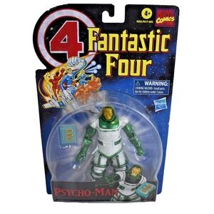 Hasbro Marvel Legends Retro Fantastic Four Psycho-Man 6-Inch Figure F0353